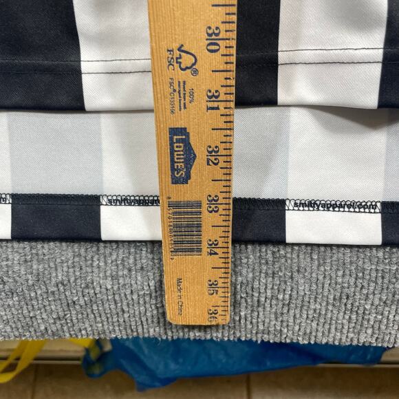 Smitty 1/4 Zip Referee Shirt Men's 2XL Black/White Long Sleeve Stretch Mesh - Picture 7 of 9